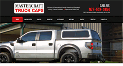 Desktop Screenshot of mastercrafttruckcaps.com